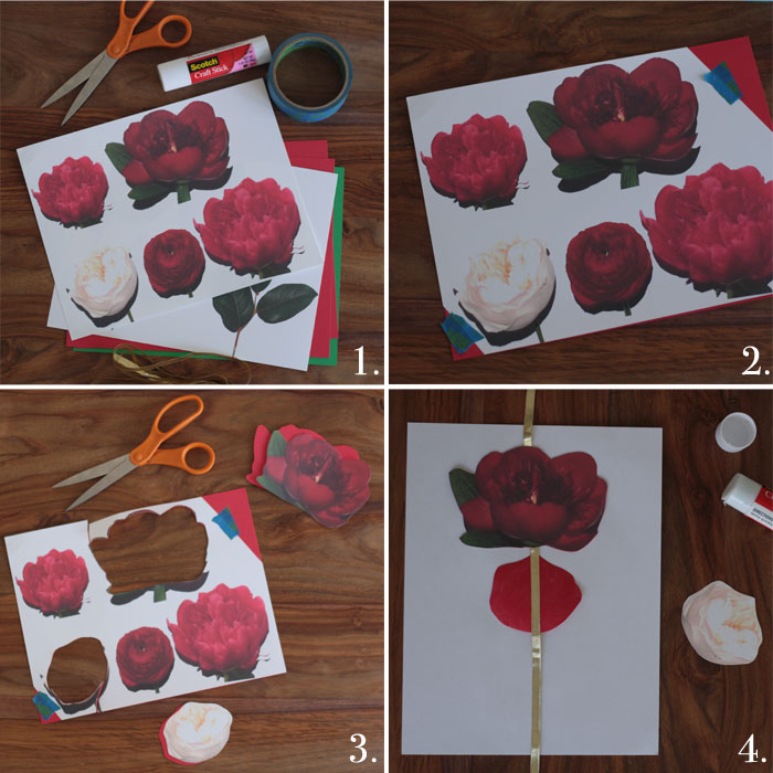 Paper Flower Balloon String Printable