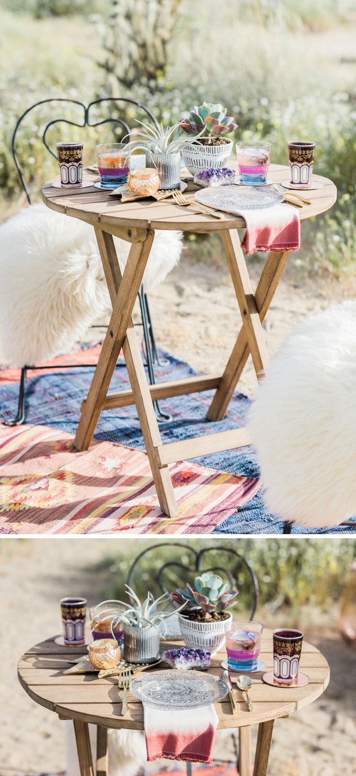 desert sweetheart table